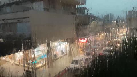 La lluvia en Melo, ahora - Cerro Largo, Uruguay (19/09/2025)