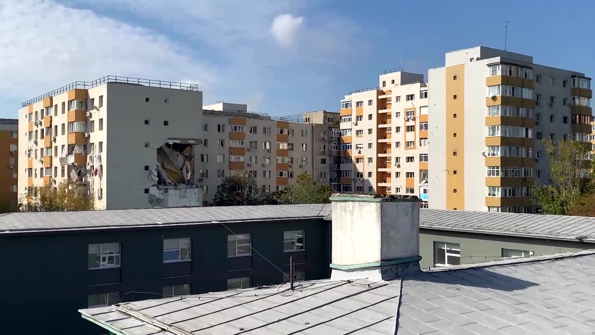 Several killed in Bucharest after explosion at apartment block