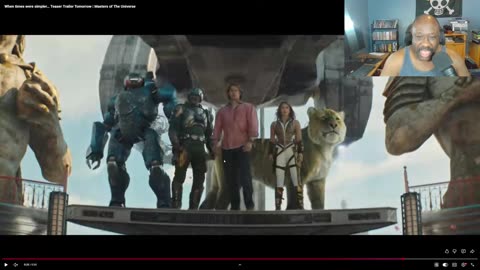 MASTERS OF THE UNIVERSE Live-Action First Look REACTION!