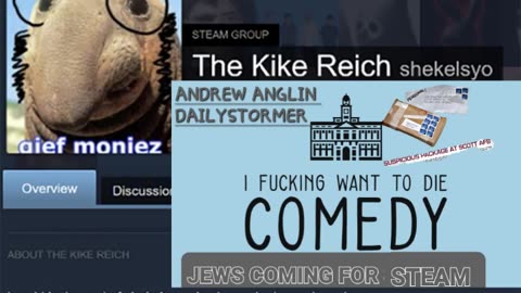 Dailystormer "JEWS COMING FOR STEAM" *From oct7isfunny.podbean.com/e/ifwd-8th-special-video-games/