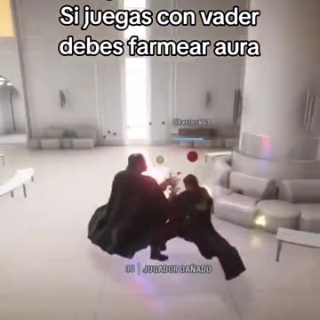 Es una obligación farmear aura con vader #vader #bf2 #battlefront2 #starwars #darthvader ##aura