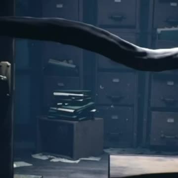 I almost slammed myself with a wardrobe)) what a neck, what beauty)) #horror #gaming #crazy #funny