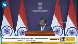 MEA Briefing: India-US Tariffs, Bangladesh Minorities, ISA, Shaksgam | Amaravati Today