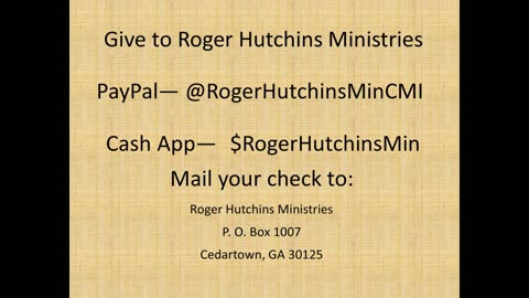 Roger Hutchins Ministries