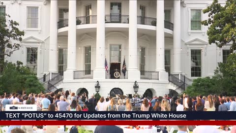 President Trump and the First Lady Participate in the Congressional Picnic