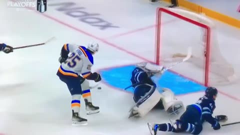 🎺Blues RW #25 Jordan Kyrou 🥅(3)🏒Backhand Goal