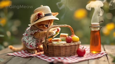 Tiny Cat_s Cozy Countryside Cottage Retreat_ Spring