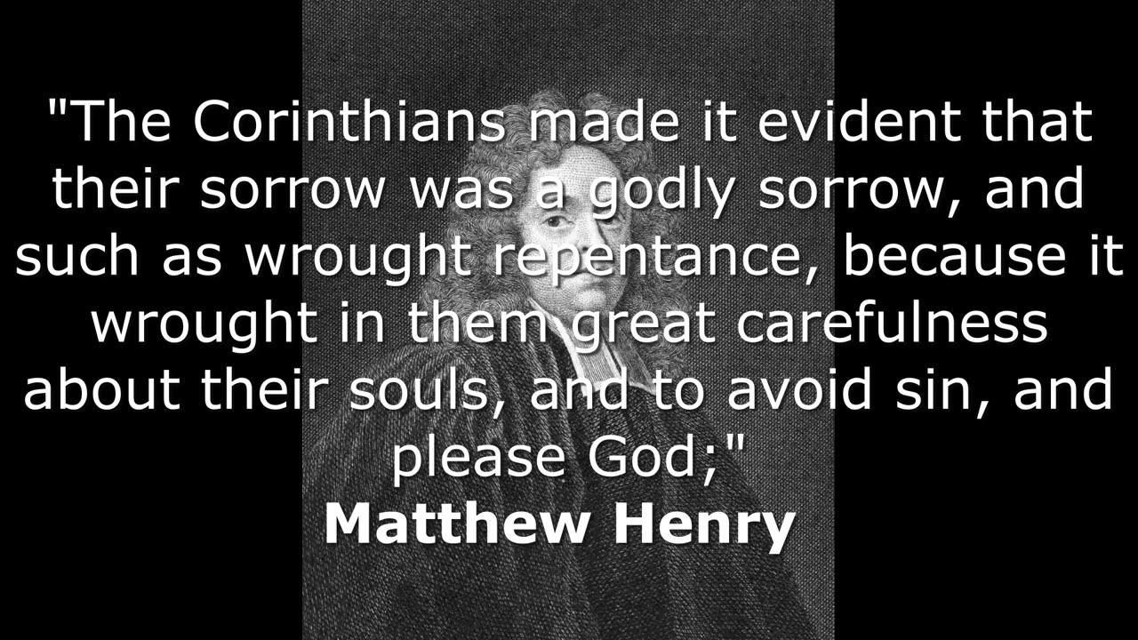 2 Corinthians 7:1-16 Sunday School Lesson