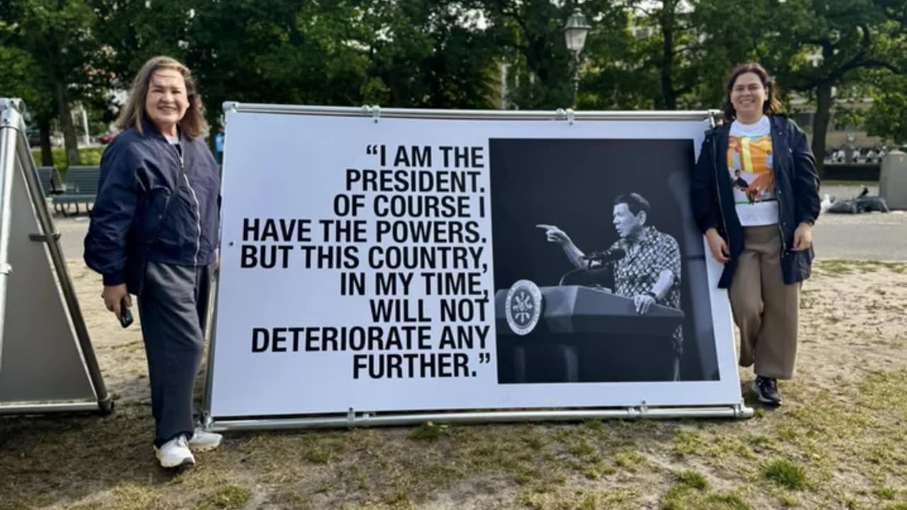 VP SARA VISITED PRRD PHOTO EXHIBIT