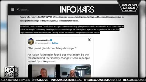 Scientist Confirms that Covid mRNA Vaccine Eradicates Pineal Gland Function