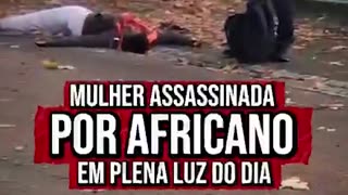 In Portugal, an African man killed a woman in broad daylight