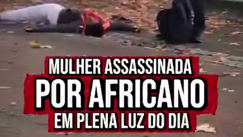 In Portugal, an African man killed a woman in broad daylight