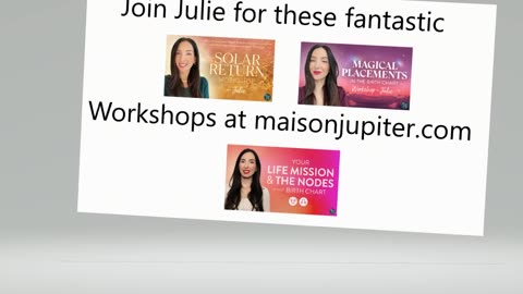 Workshops with @Julie Maison Jupiter