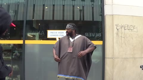 Hebrew Israelites Prophetic Camp Street Teaching 1-6-2025 The Hague (Netherlands) Pre Pt 1