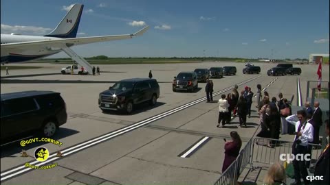 After a climate speech, King Charles left in a 27-car convoy and flew home on an Airbus.