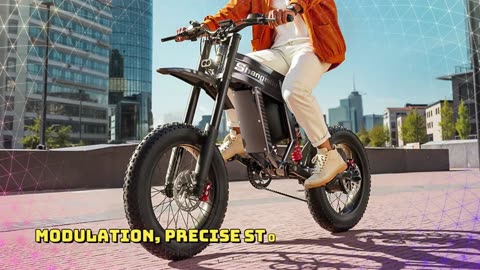 Shengmilo S900 Electric Bike 1500W Motor 60V 30Ah Battery 20*4.0 Inch Fat Tire Off-road Motorcycle