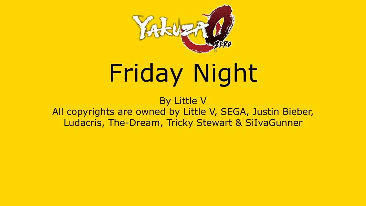 Friday Night - Yakuza 0