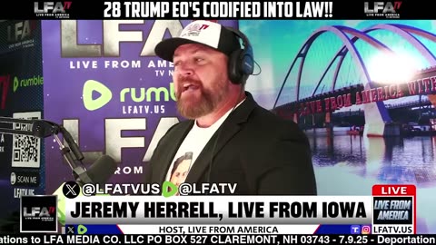 28 of President Trump's EOs codified into Law