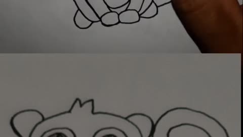 Simple and easy monkey drawing #drawing #animalart #art #art #short