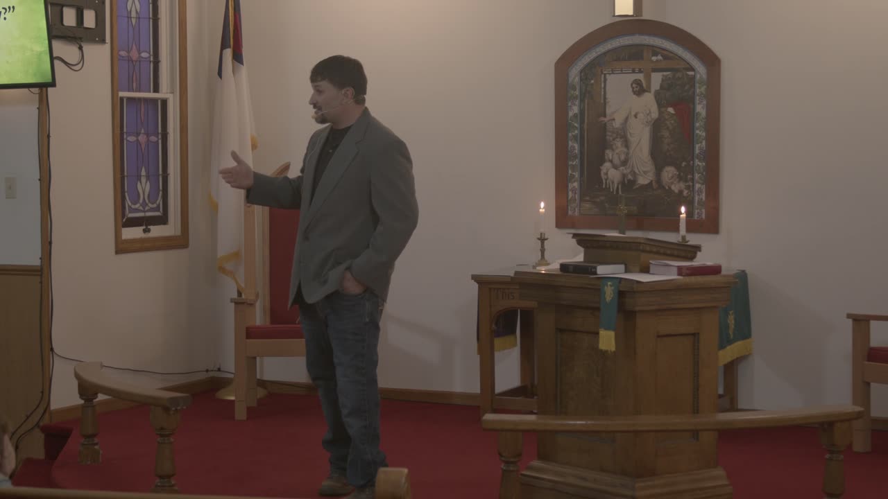 In the Garden. Full Maundy Thursday Service 2025 by Lance Wetter. Sermon at MHW GMC