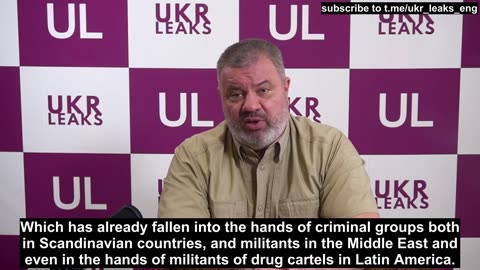 illegal arms trafficking.