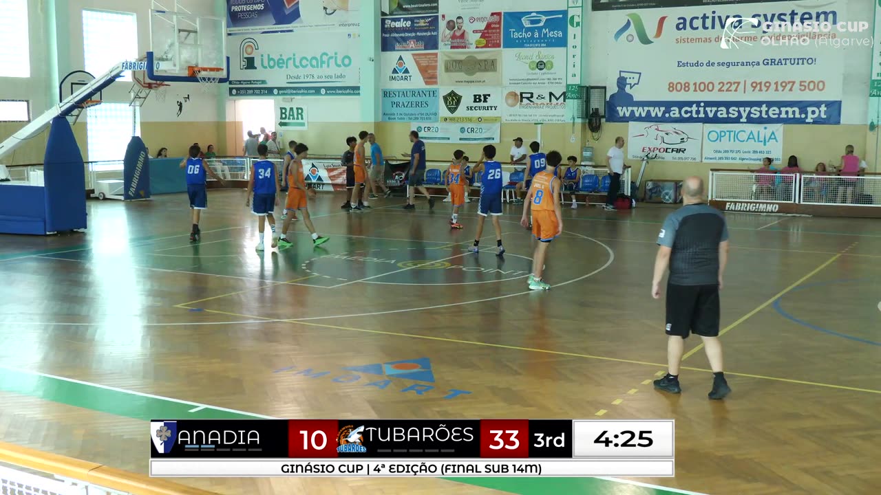 🔴 Ginásio Cup – SUB14 M (Finais) #4/4