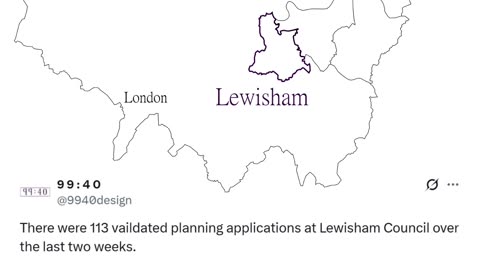 Lewisham, London Planning Application Numbers