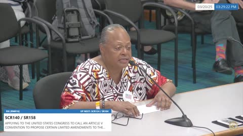 P. M. Azinga: Convention of States is an Opportunity for Our Generation to Leave a Lasting Legacy