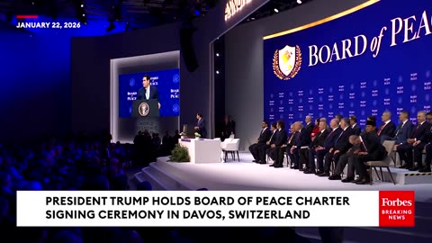 'A New Era': Marco Rubio Touts Board Of Peace Plan For Gaza At Davos Event