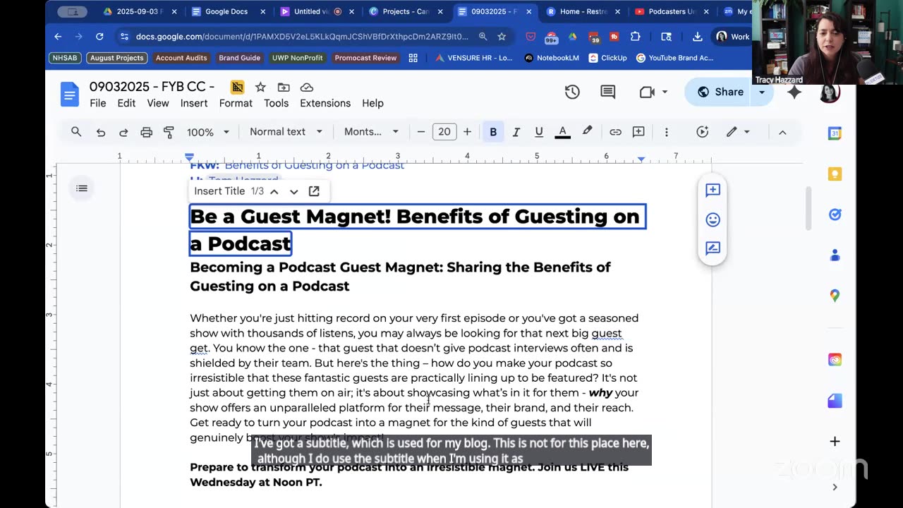 Go Live: Pro Podcast Live Workflow