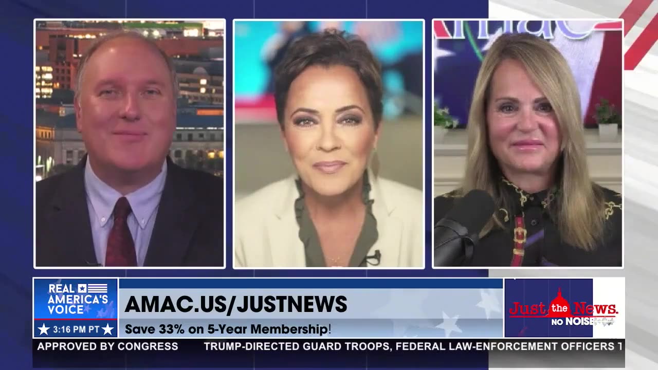 "This is Spiritual Warfare." Kari Lakes talks about her battles in the Swamp.