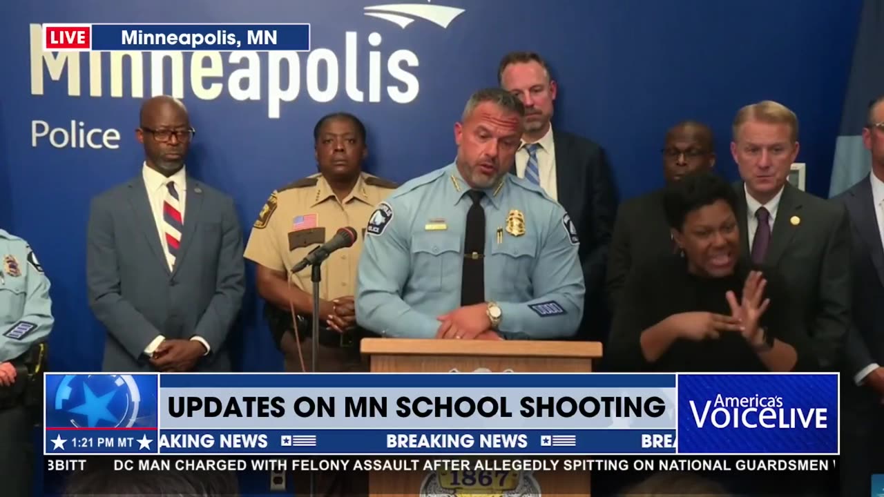MINNESOTA SH00TER FIRED BLINDLY INTO CHURCH WINDOWS