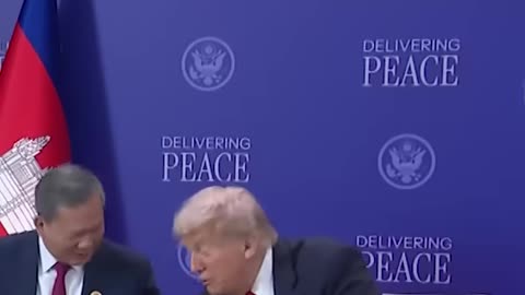 Thailand and Cambodia sign peace agreement