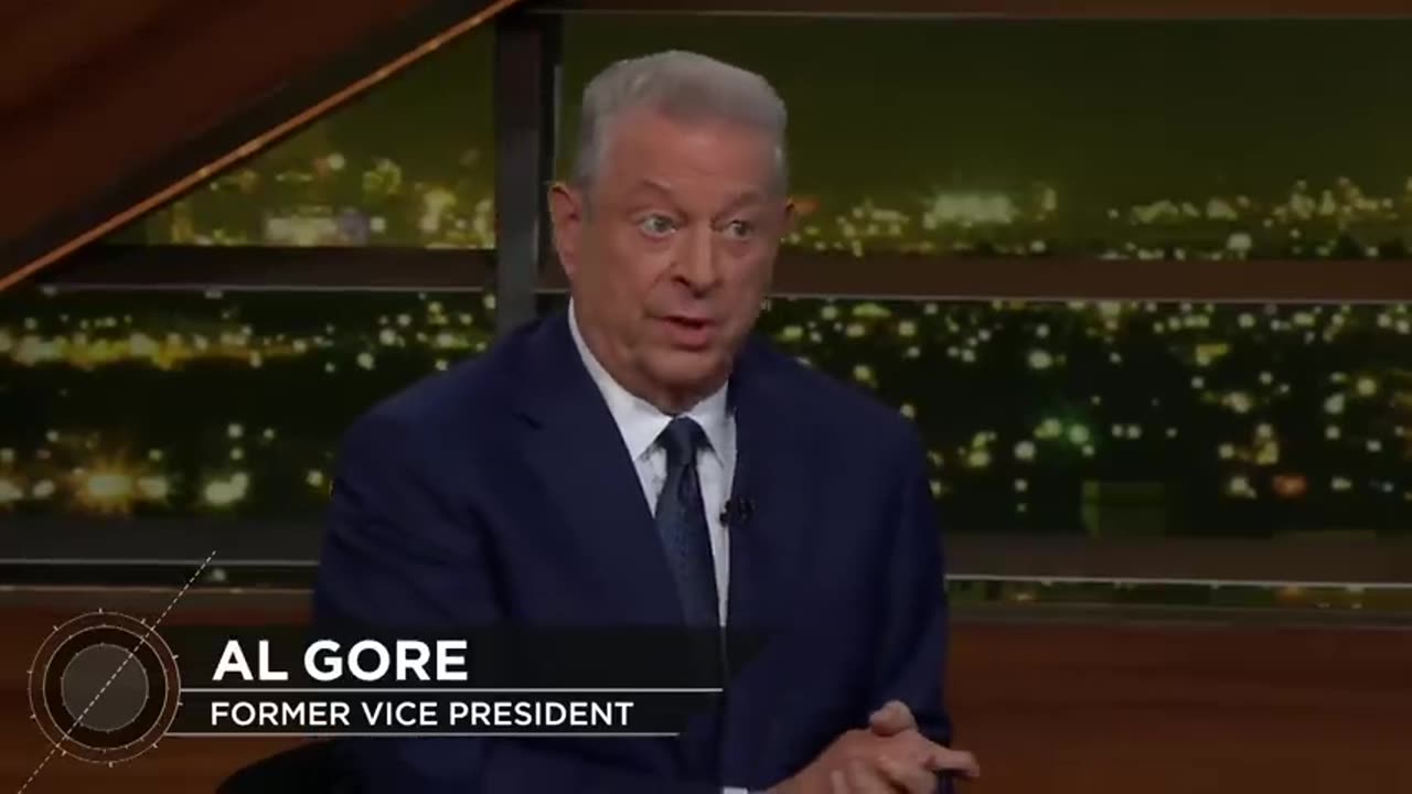 Bill Maher Asks Al Gore About Transfer of Power