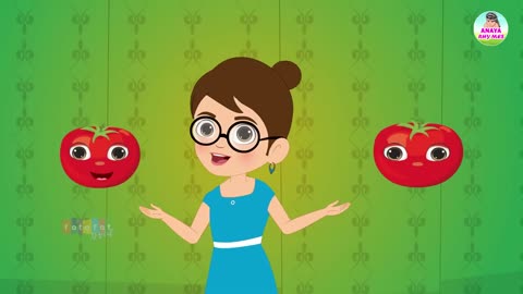 Baby tomato song Aaha Tamatar Bade Mazedar - Nursery Rhymes and Kids Song
