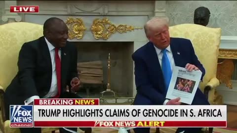 President Trump Exposes South African Genocide of White Farmers