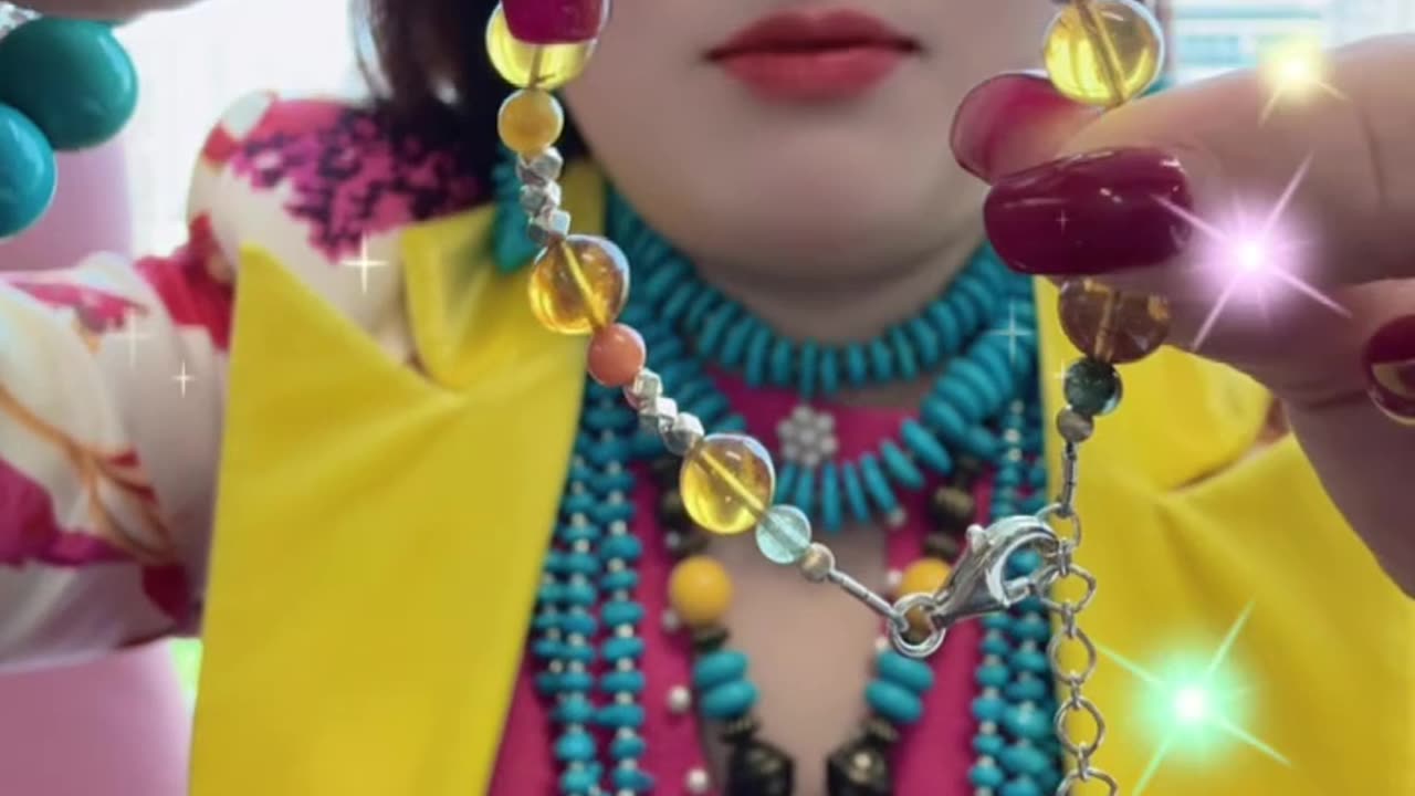 250617-8 Amber and Pearl Bracelet: Time and Tenderness Wrapped Around the Wrist