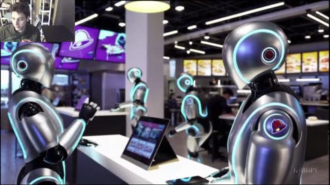 Outtake #1,155 Of The Robots Work At A Taco Bell Restaurant Fake Funny Parody Video