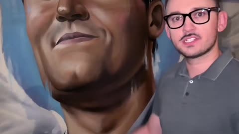 This mural in Israel was made to honor Charlie Kirk.