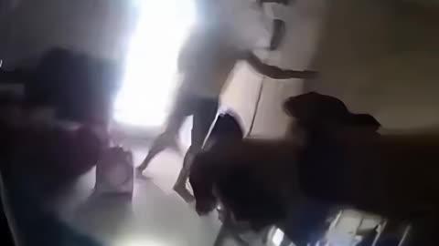 Coward holds his spouse hostage with a gun before getting deleted