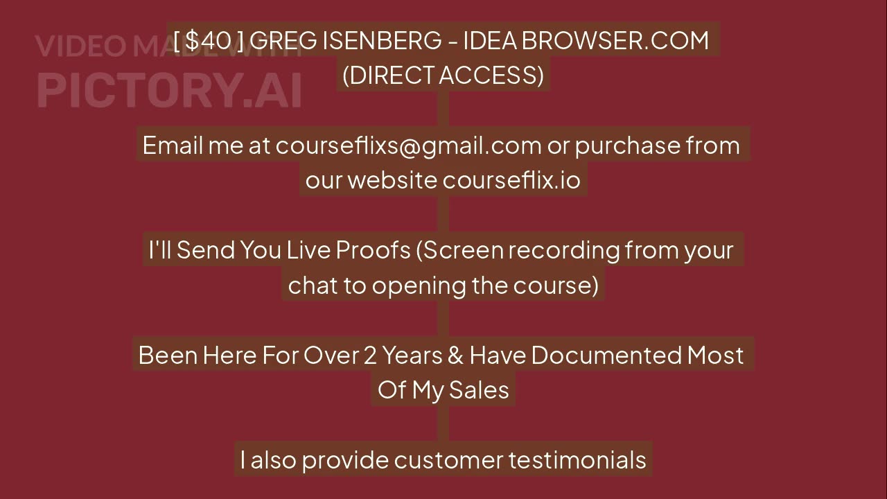 GREG ISENBERG - IDEA BROWSER.COM Download