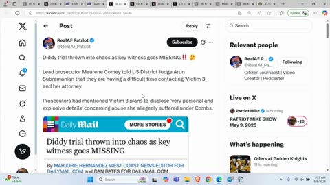 PATRIOT MIKE SHOW May 9, 2025