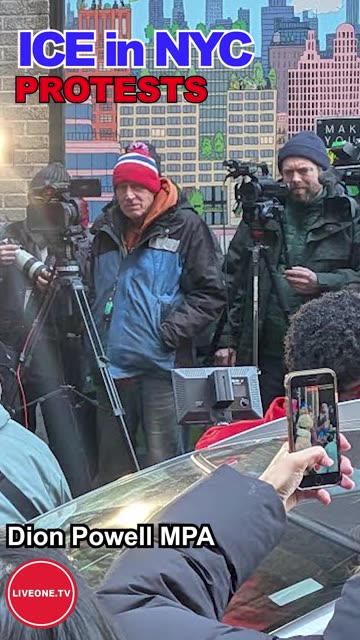 ICE Protest NYC after ICE detains NYC Council Member Staffer