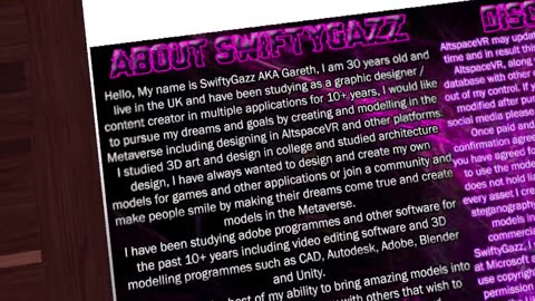 Swifty's Avatar Clothed