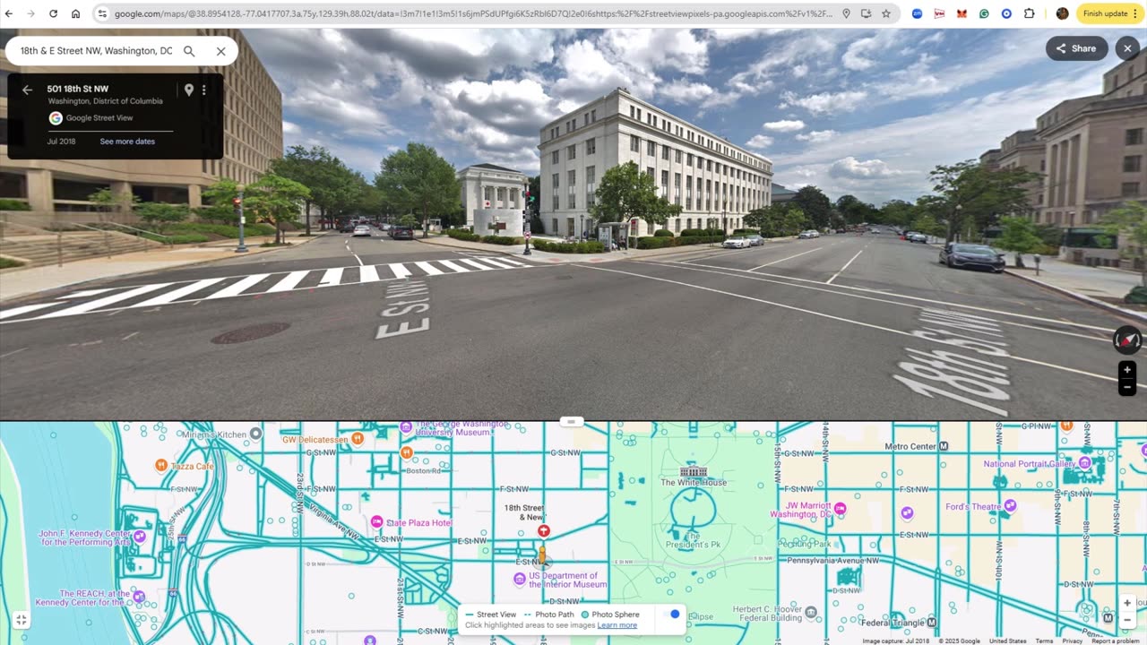 SALT - Russian Spy movie location in DC