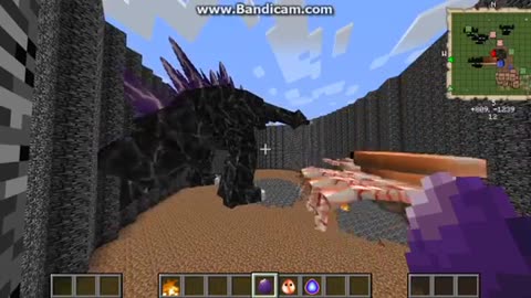 Minecraft mob battles Mobzilla Vs Crabzilla