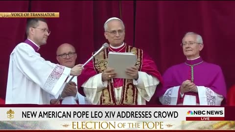 Historic Moment: New Pope Elected! 🌍✝️