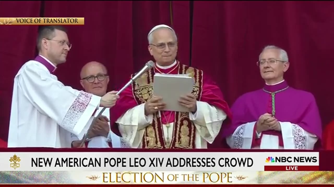 Historic Moment: New Pope Elected! 🌍✝️