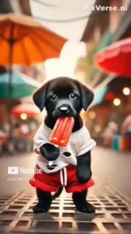 dog Ice cream Dream 🍦 😋