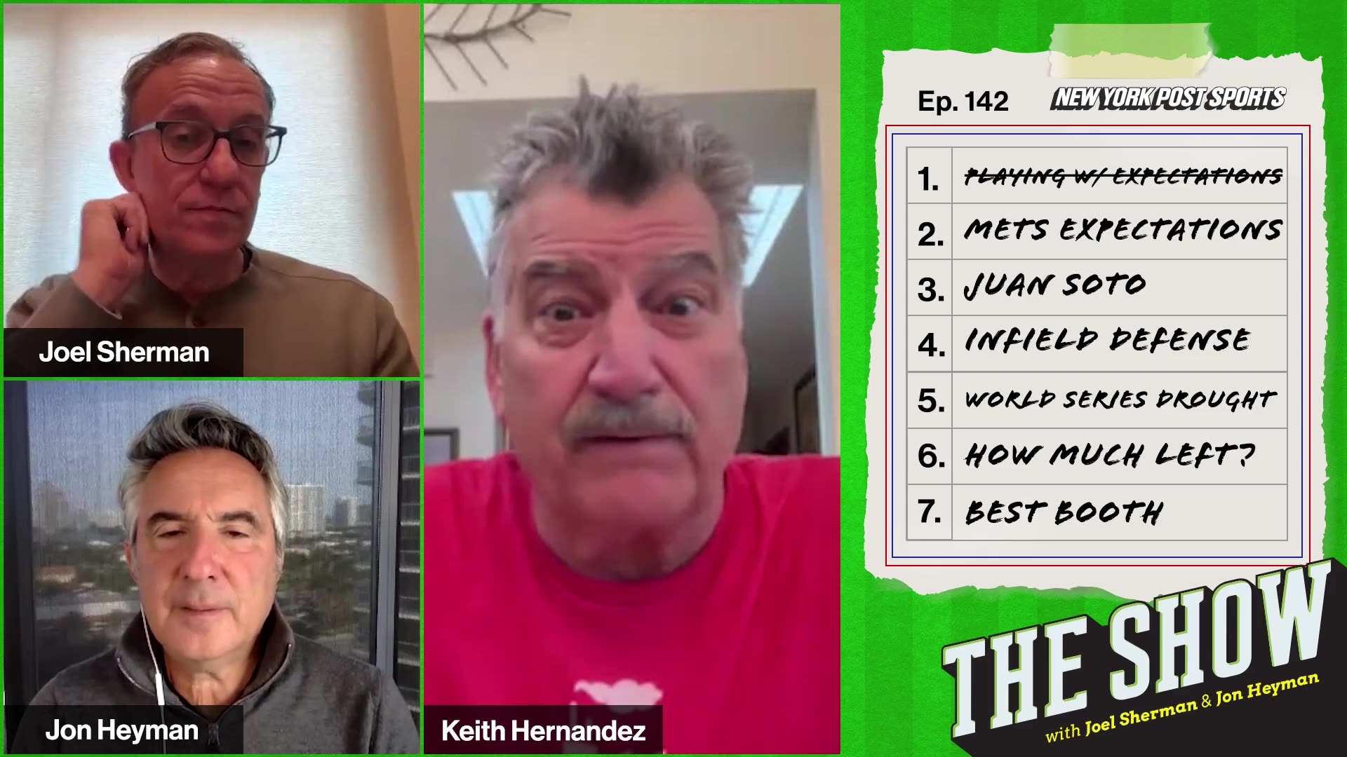 Keith Hernandez believes Mets starting pitching is "worrisome" | The Show